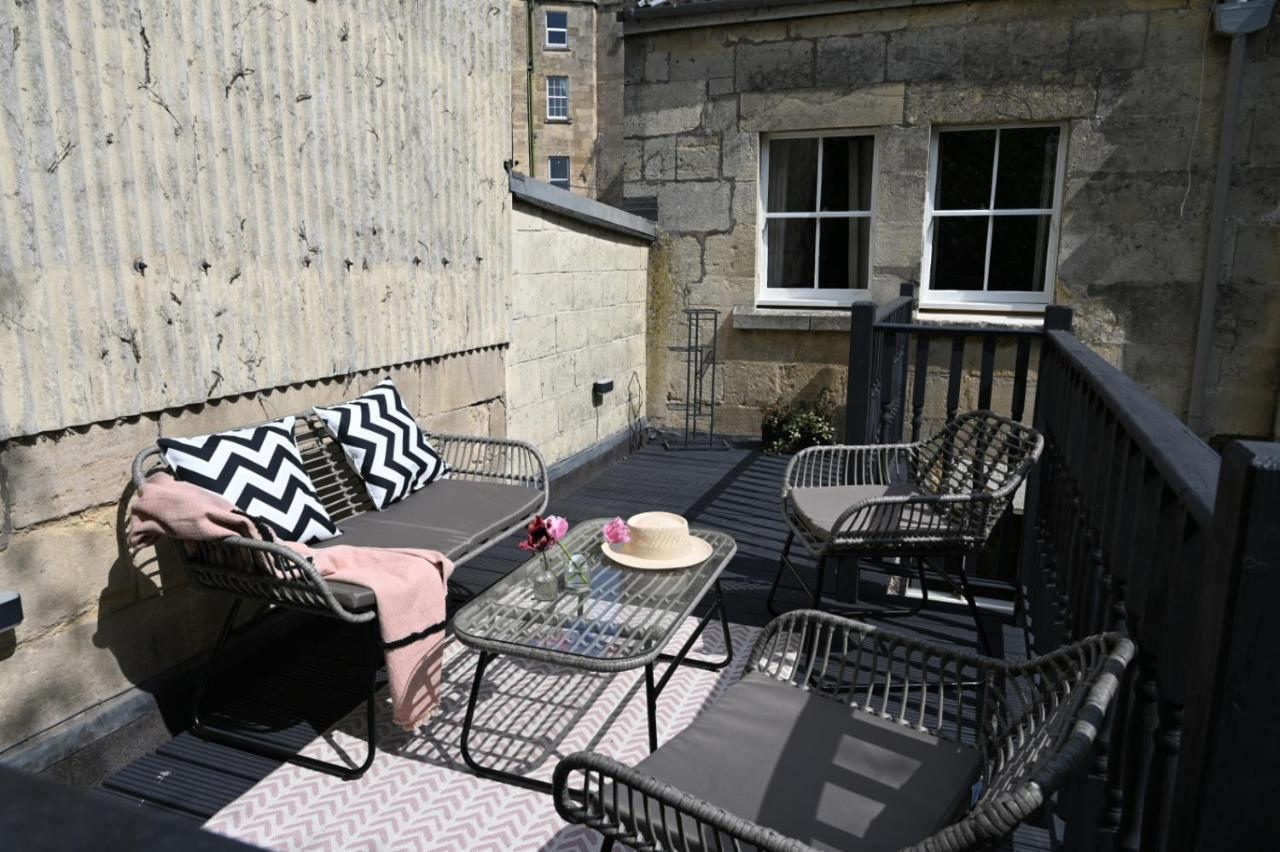 Charming Georgian Cottage With Private Sun Terrace 巴斯 外观 照片